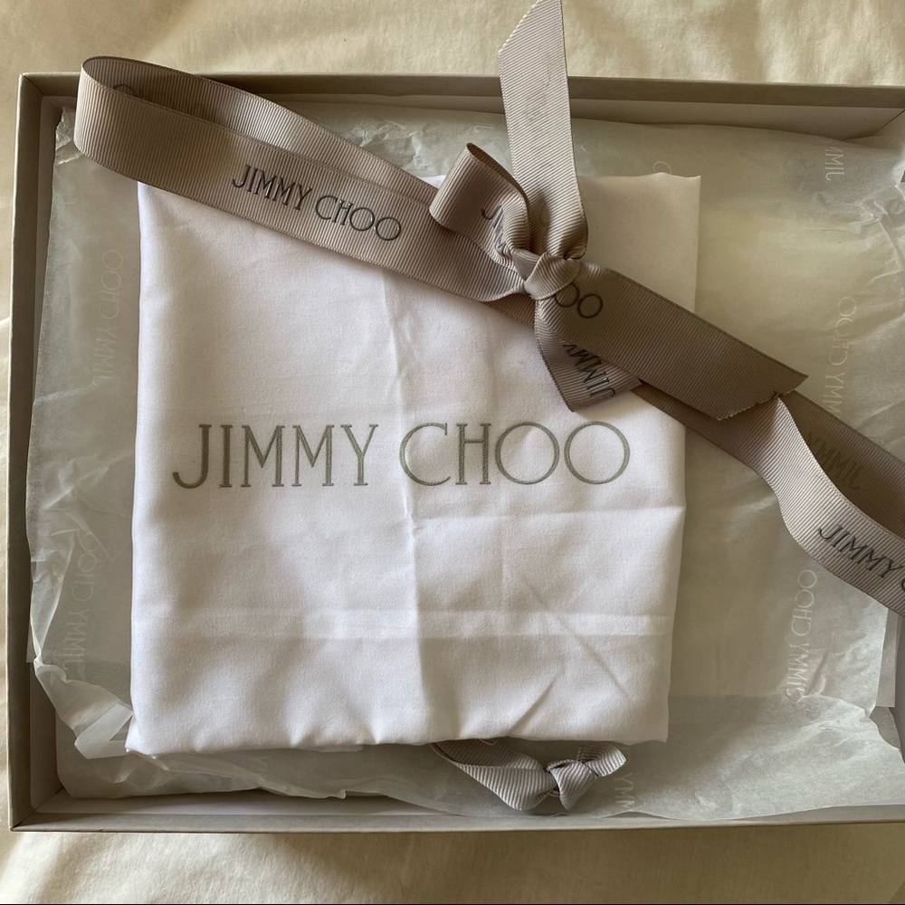 JIMMY CHOO Ostrich feather VIOLA heel 💫 - Picture 6 of 10